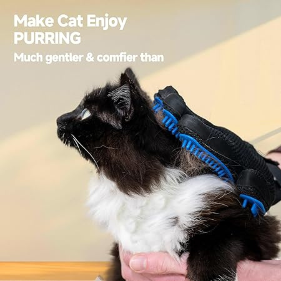 Pet Grooming Glove for Dogs & Cats