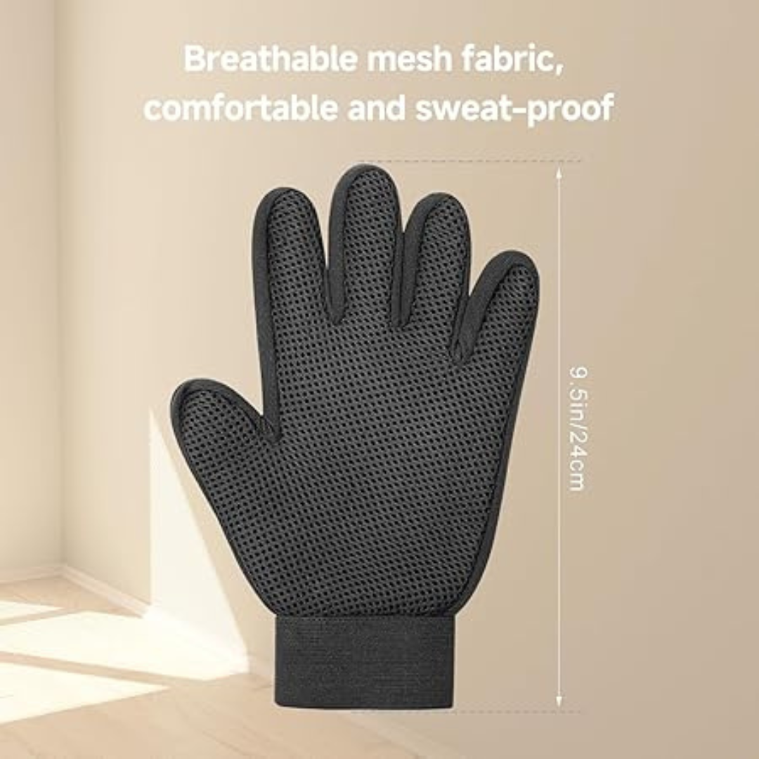 Pet Grooming Glove for Dogs & Cats