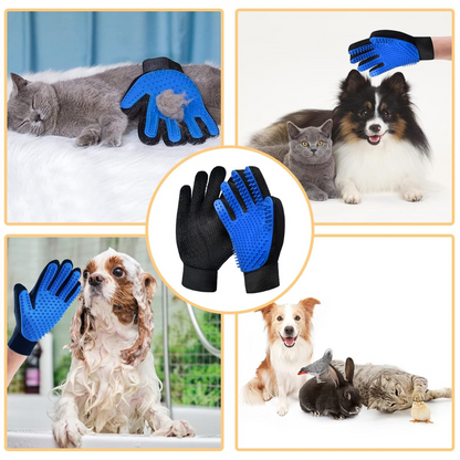 Pet Grooming Glove for Dogs & Cats